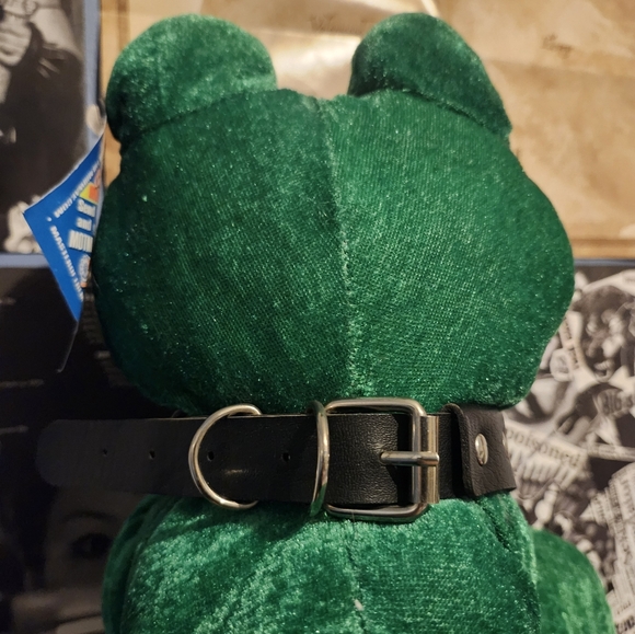 Faux Leather Shirt Collar PVC O-Ring Choker - Picture 3 of 5